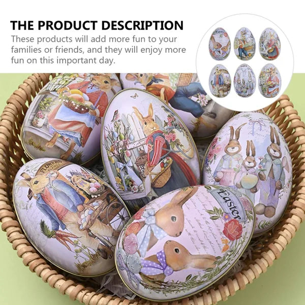 Hand-drawn Easter Rabbit Gift Eggs(Set of 5) - Easter Early Sales - 49％OFF