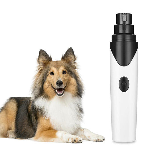 Dog Nail Trimmer - Electric Nail Grinder For Dogs - Soft Pet Paws