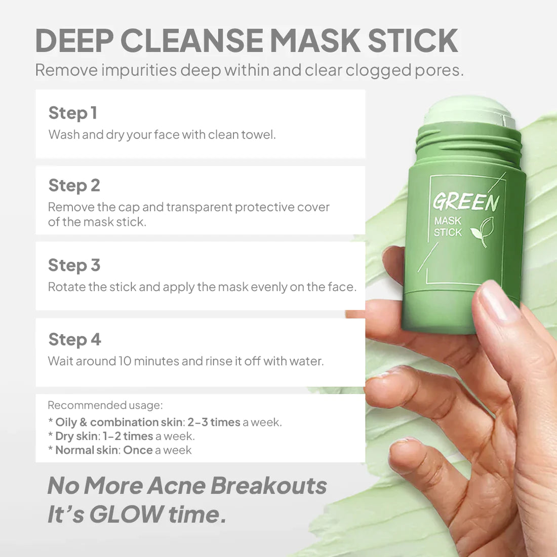 Poreless Green Tea Mask Stick