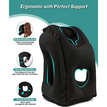 leosporr Inflatable Travel Pillow--Buy 2 Vip Shipping Last Day Special Sale 49% OFF