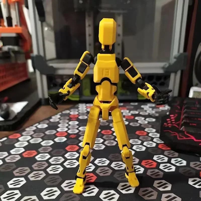 3D Printed Toys Mannequin Action Figures