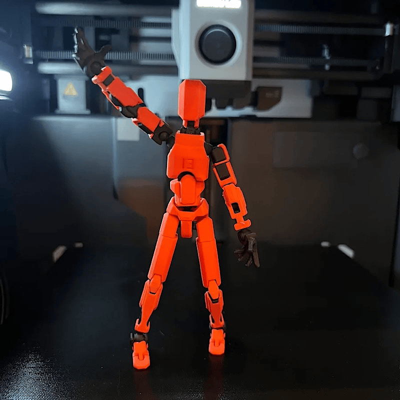 3D Printed Toys Mannequin Action Figures