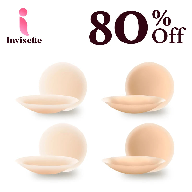 Invisette - Seamless Non-adhesive Silicone Nipple Cover- LAST DAY 80% OFF